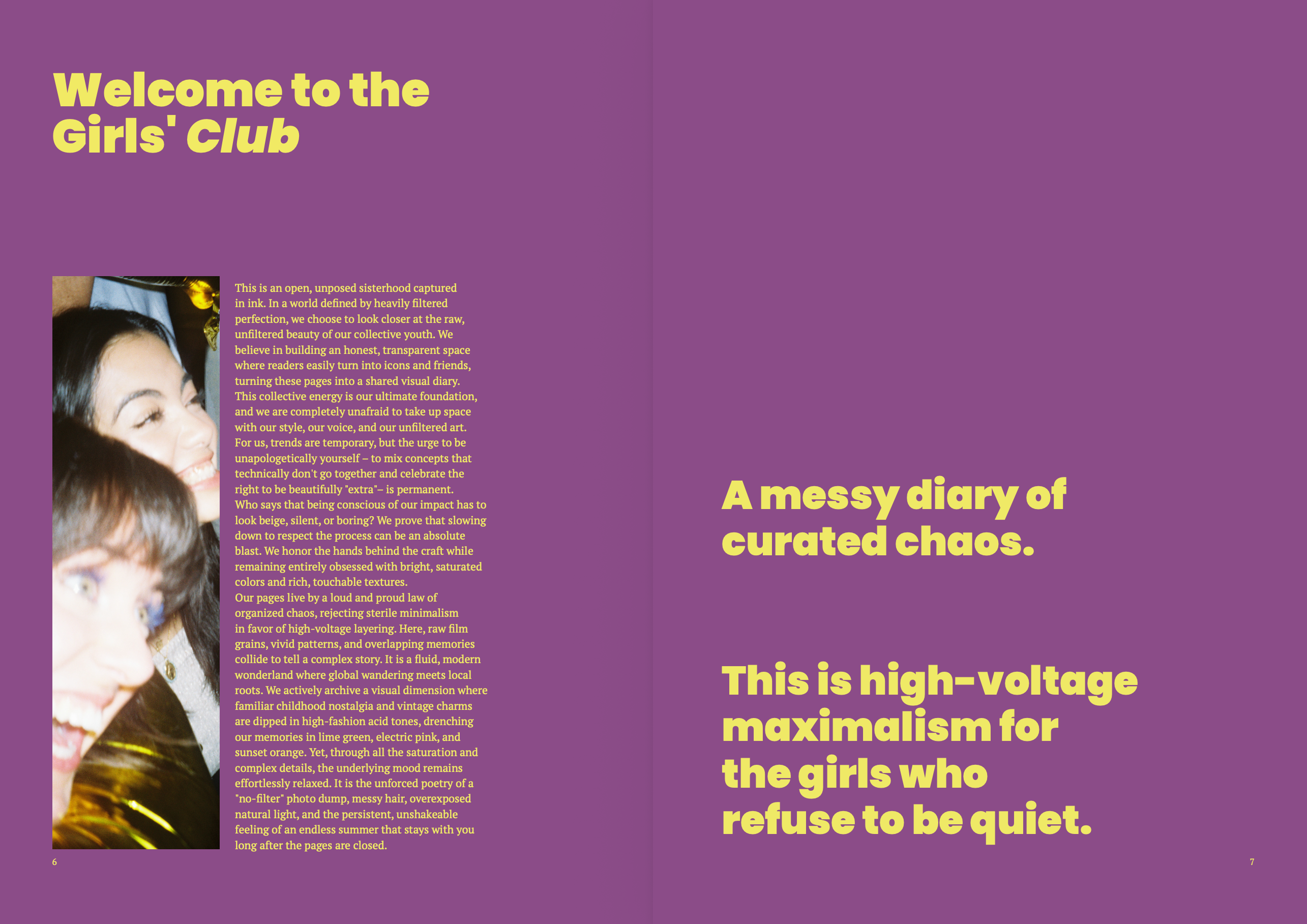 Pages 6 & 7